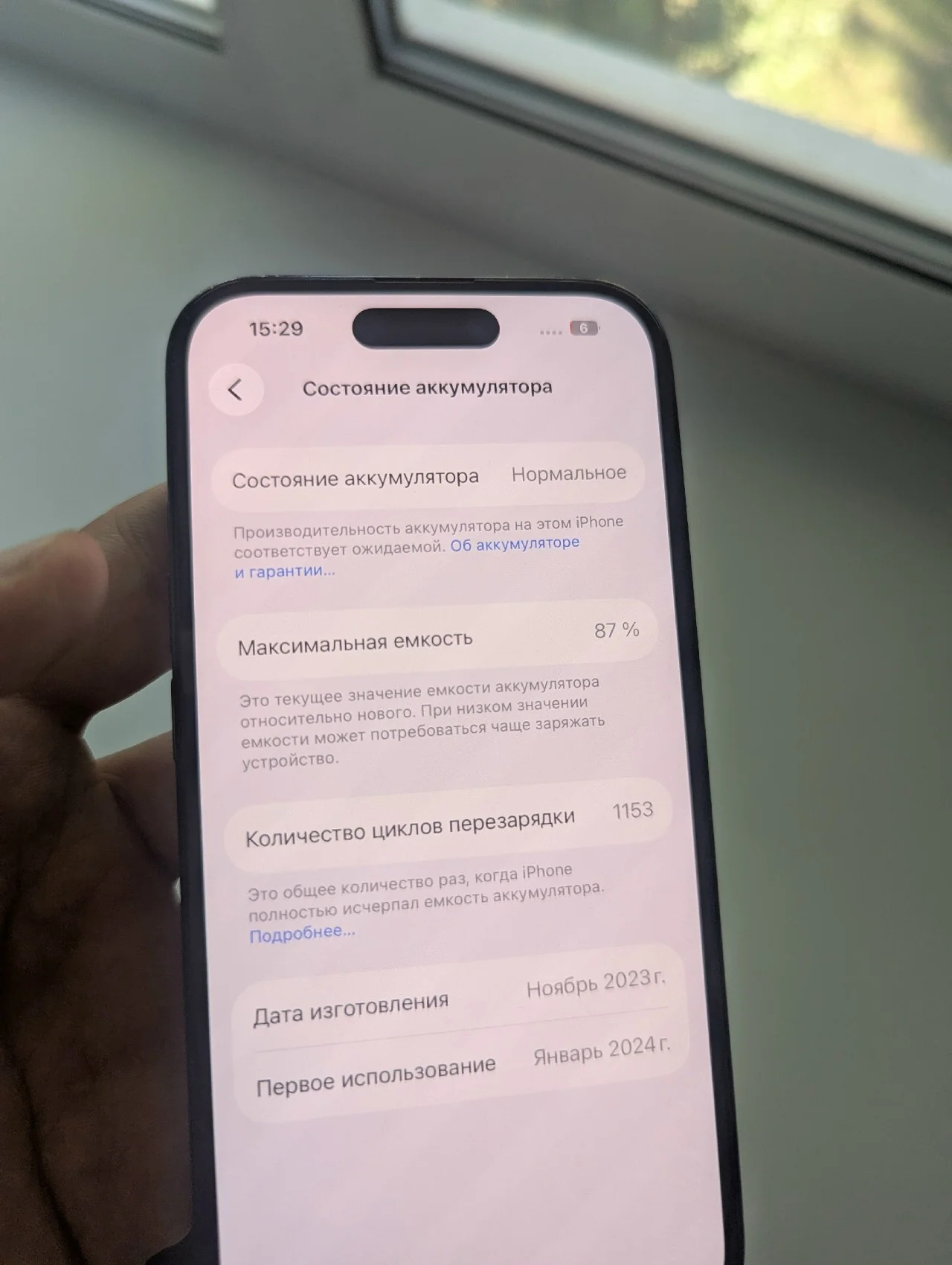 Продам iphone 15 128гб