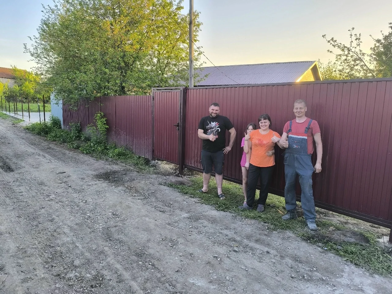 Забор под ключ