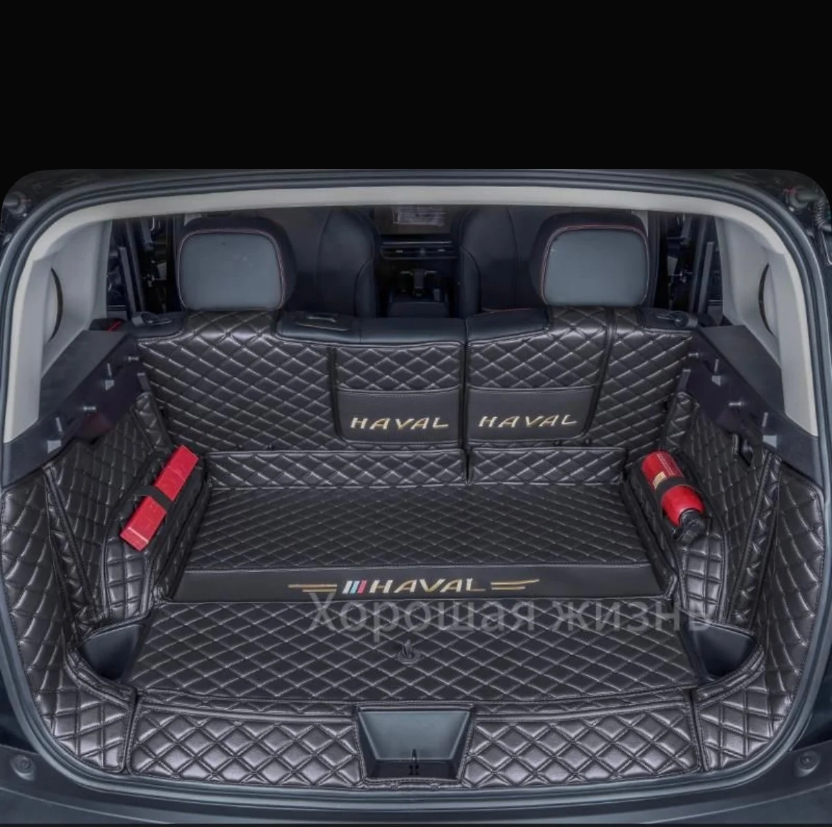 Продам 3D коврики из экокожи в багажник HAVAL H3
