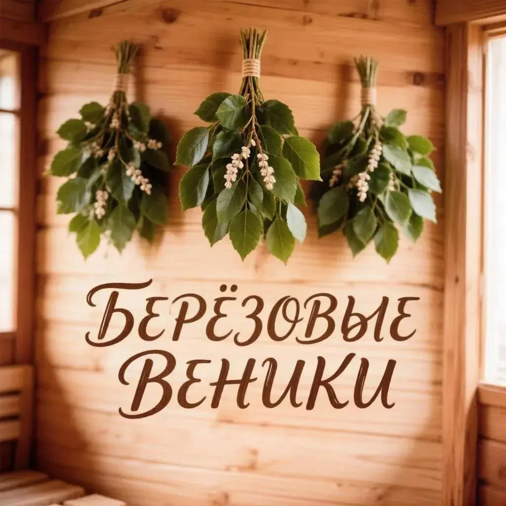 Берёзовые веники для бани