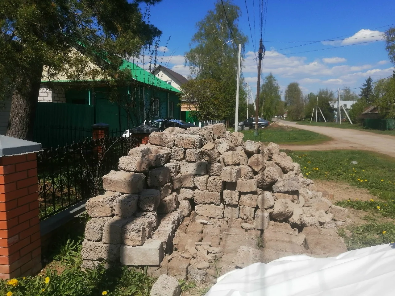 Отдам б/у блок