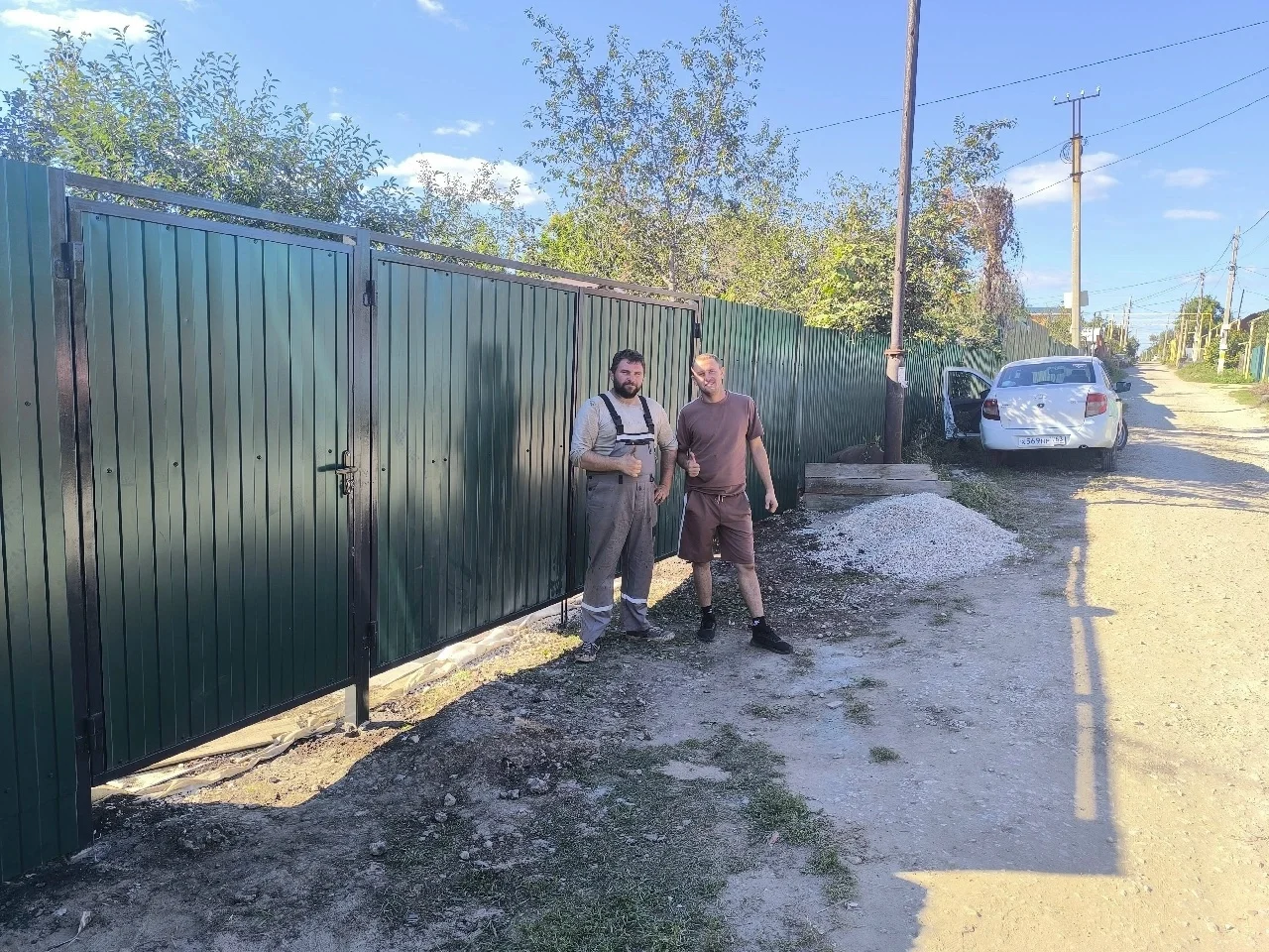 Забор под ключ
