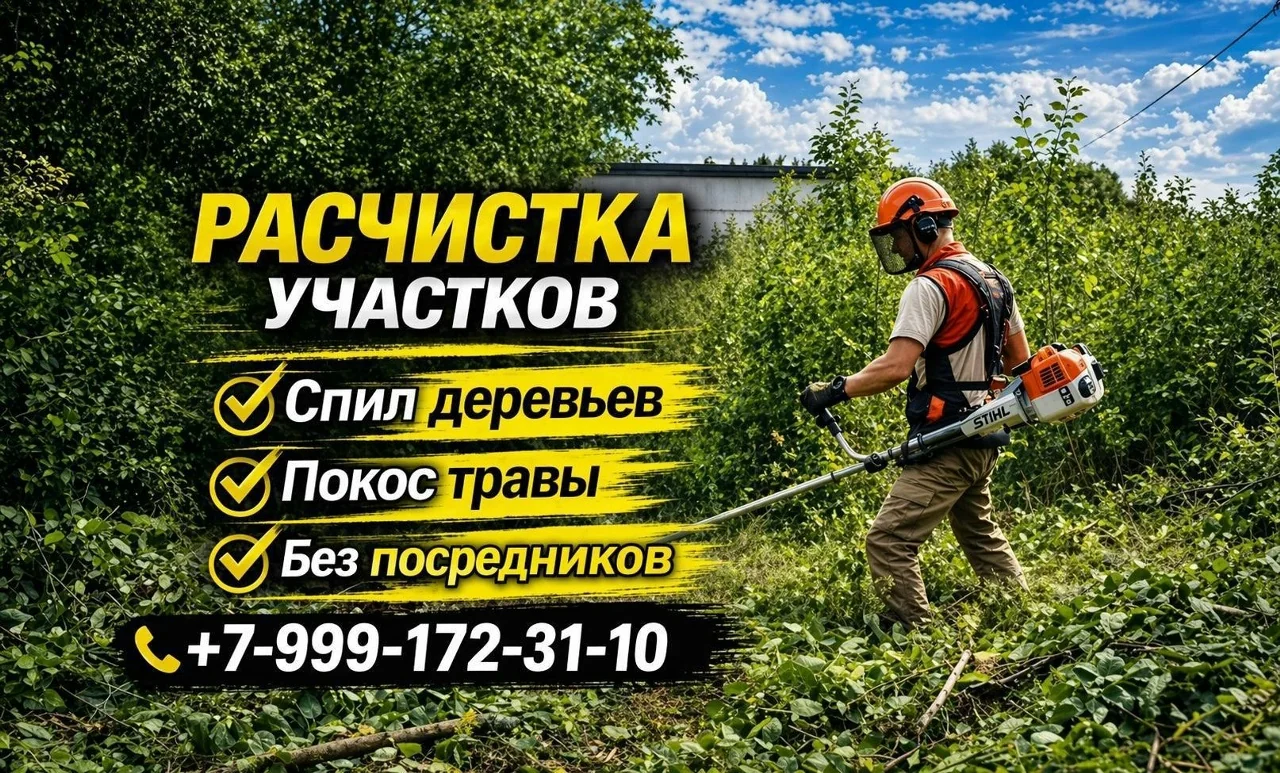 Расчистка участков